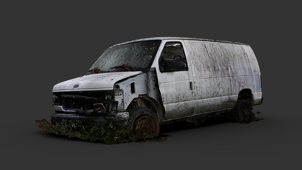 Van with Interior (Free Raw Scan)