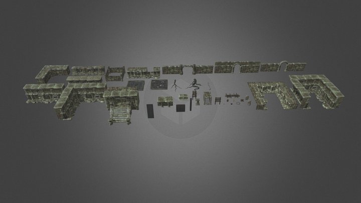 Dungeon 3D Model