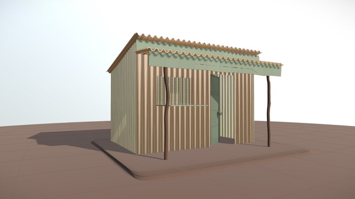 Kibanda - Kiosk -Shop - Duka 3D Model