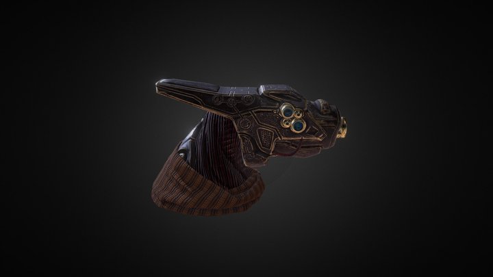 Robot Head 3D Model