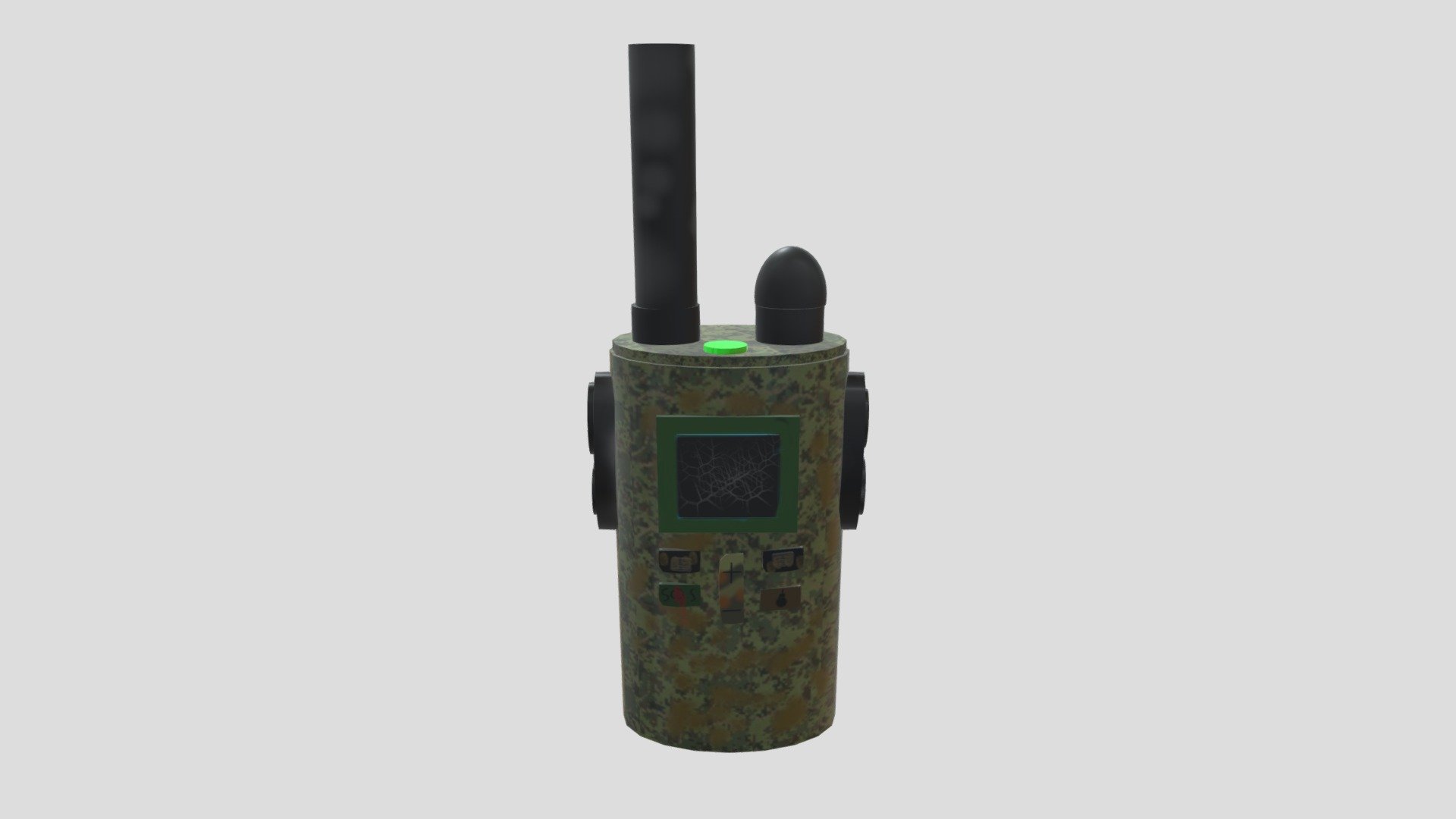 walkie-talkie - Download Free 3D model by Green07 [046901c] - Sketchfab