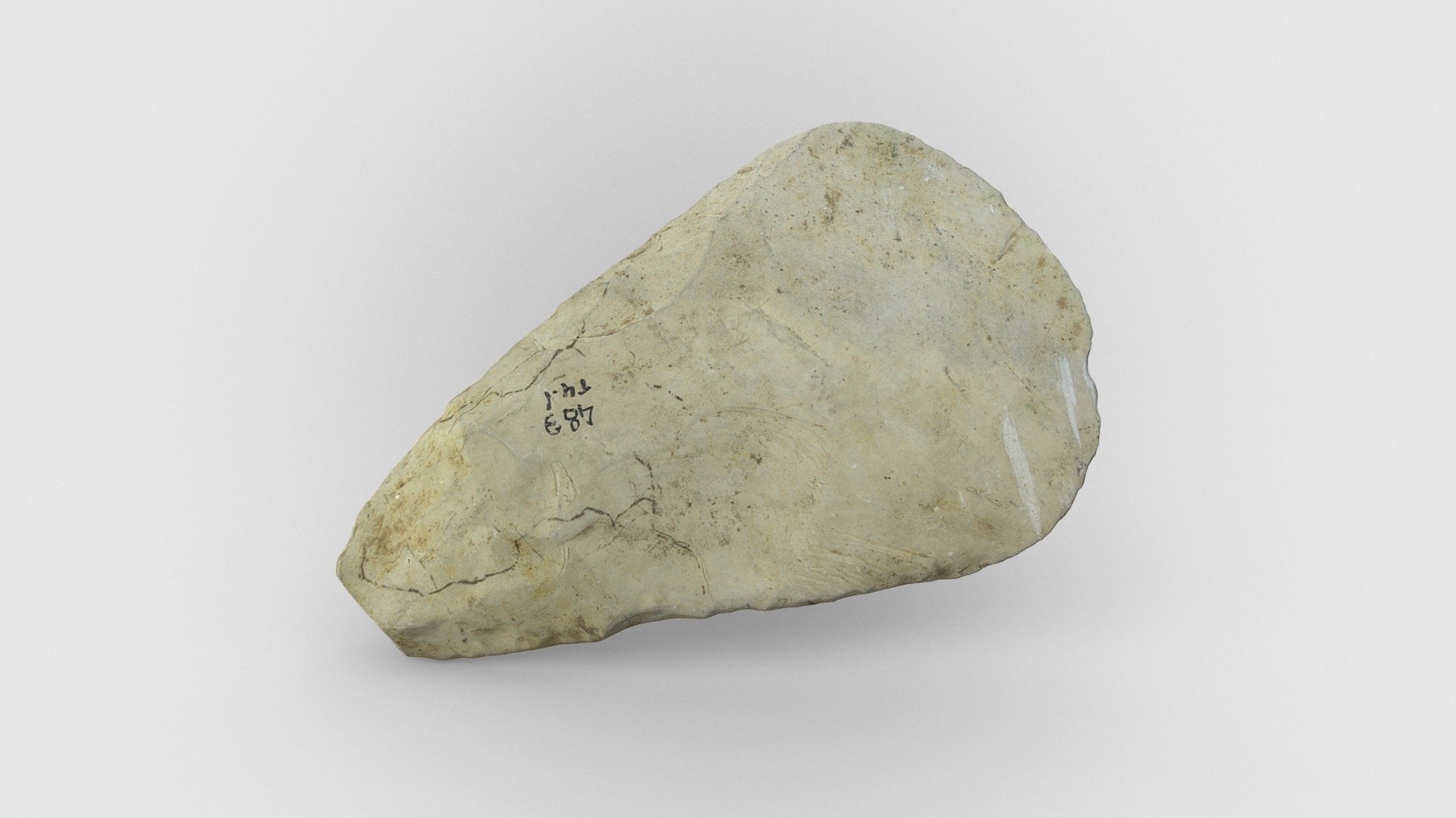 Каменный скребок - 3D model by DHlab [0469b2c] - Sketchfab