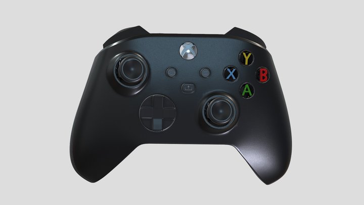 Xbox Series X Controller 3D Model