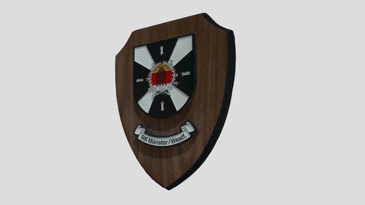Wappenschild 3D Model