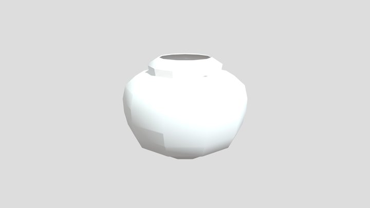 1200- Fish Bowl Scene 3D Model