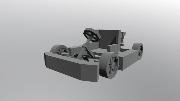 CrayGo Kart 3D Model