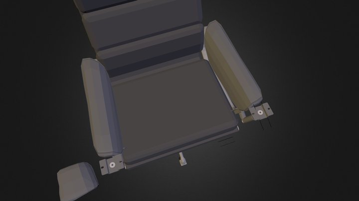 Joystick Chair 3D Model