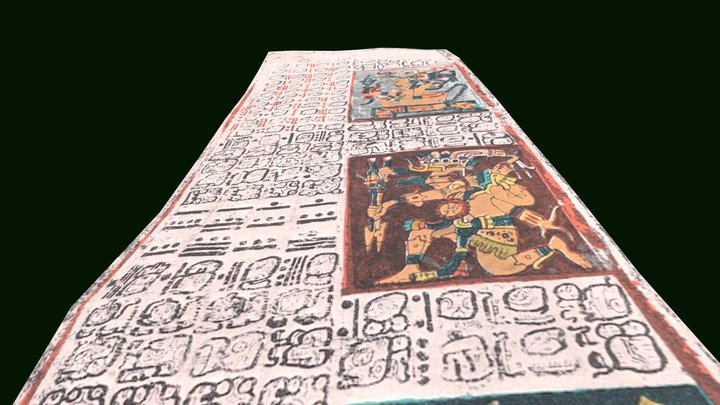 Codex Maya 3D Model