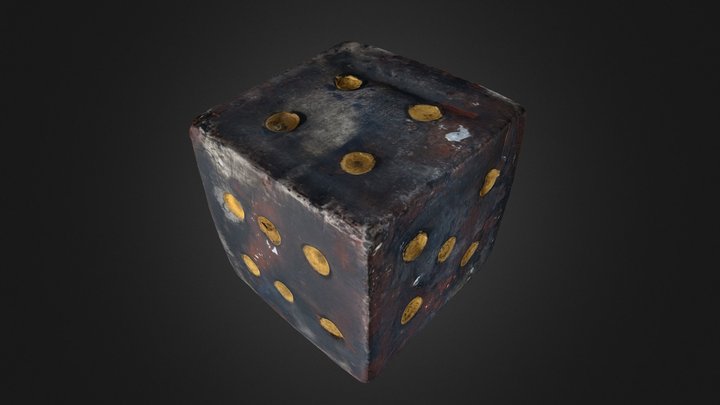 Peter's Die 3D Model