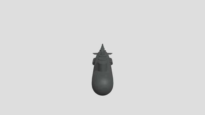 Submarine 3D Model