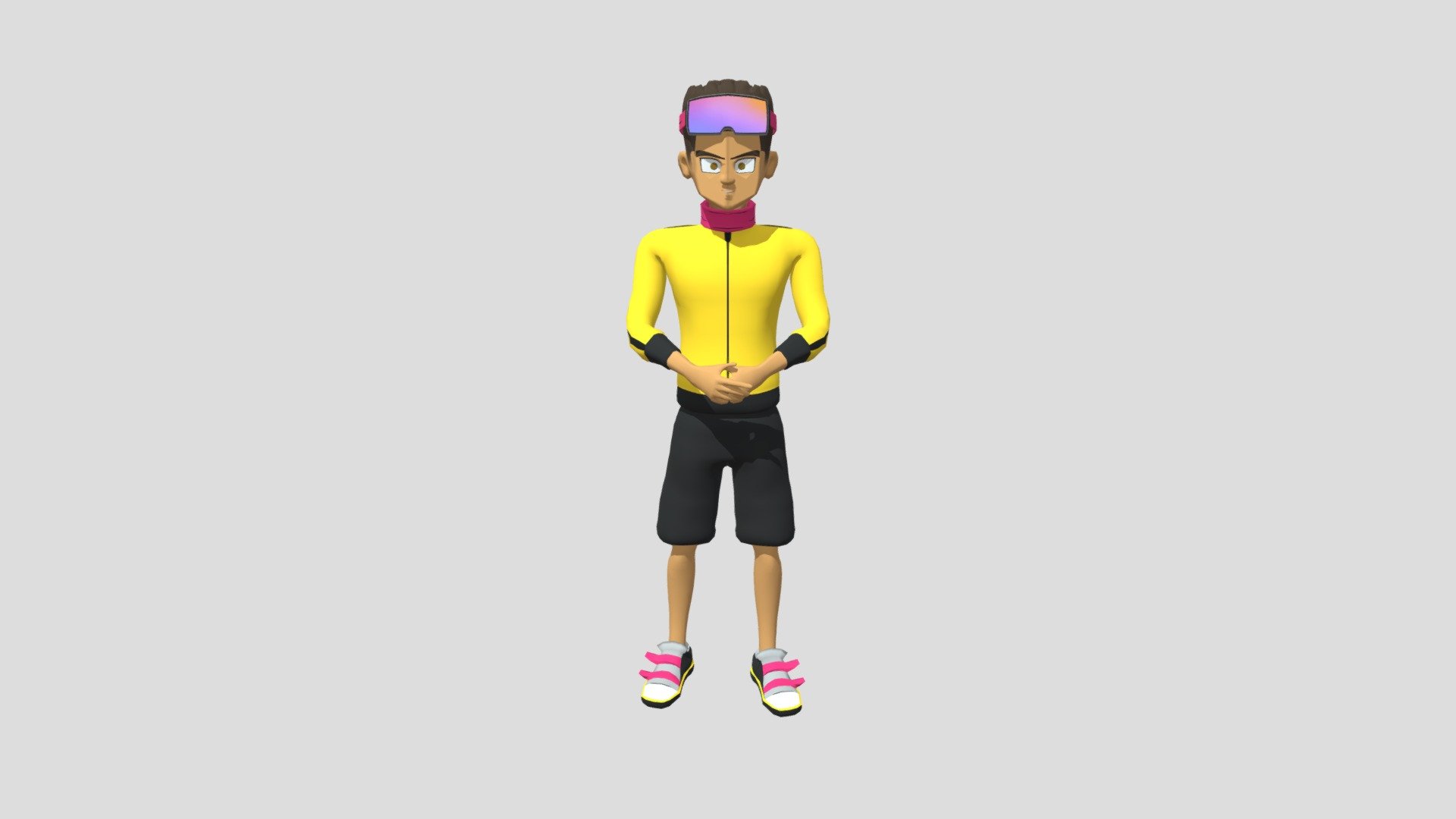 Character Animation: Ivan Speaking — Sketchfab embed 3D viewer