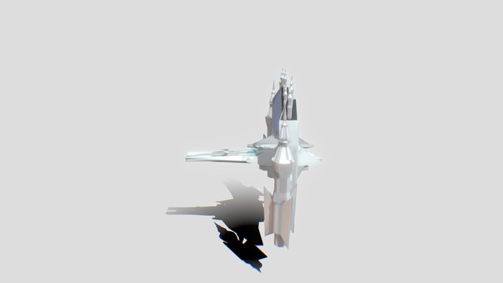 Spaceship by: JTK 3D Model