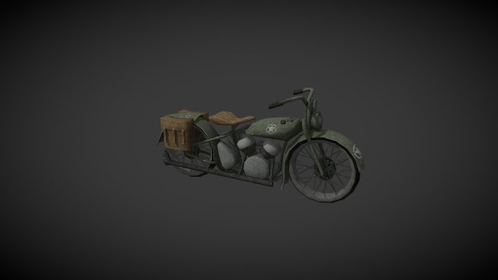 Motorcycle 3D Model