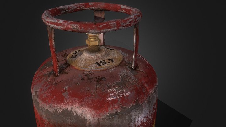 Cylinder 3D Model
