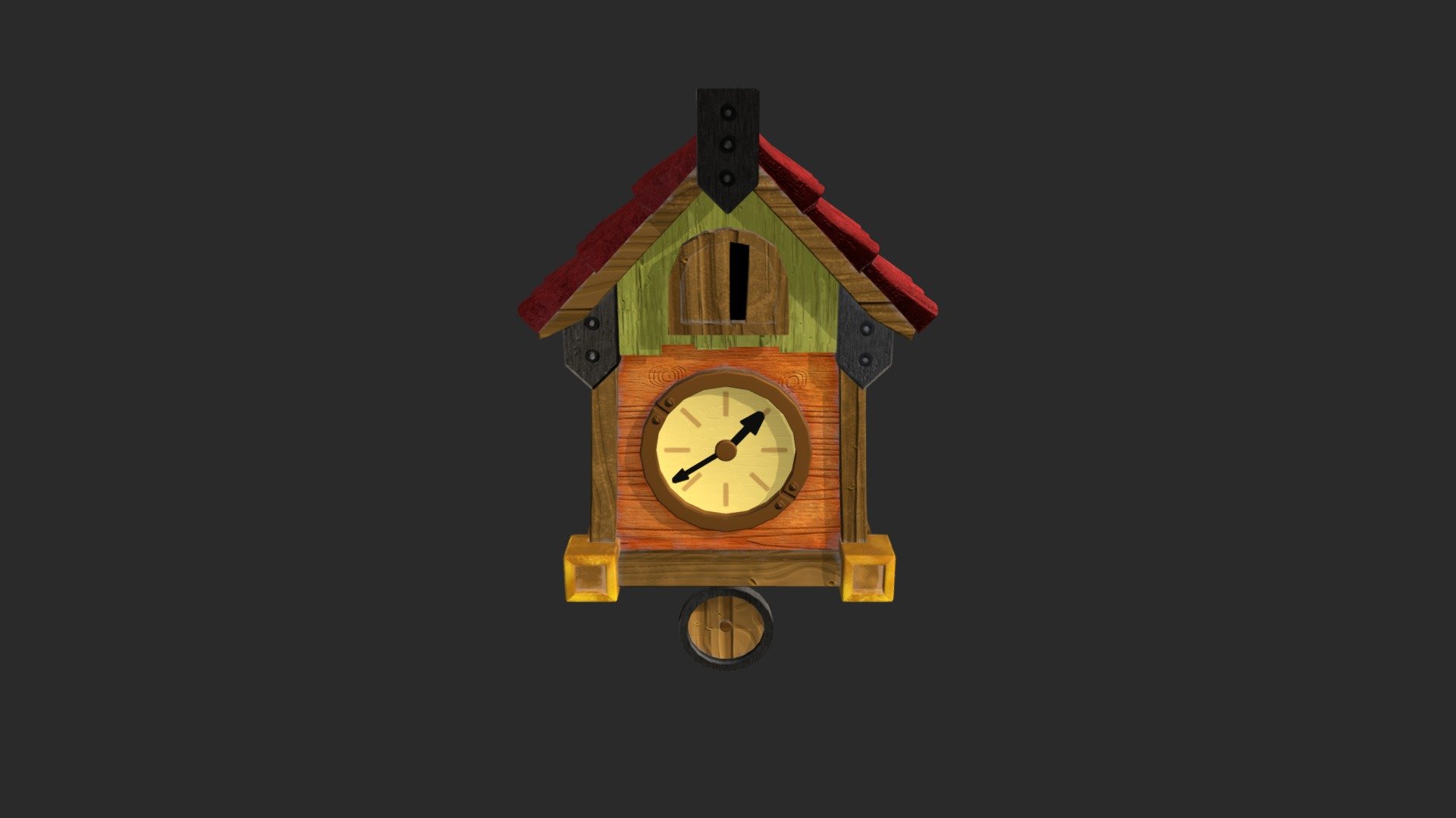 Coo Coo Clock - 3D model by rabbit_isdead [0474e71] - Sketchfab