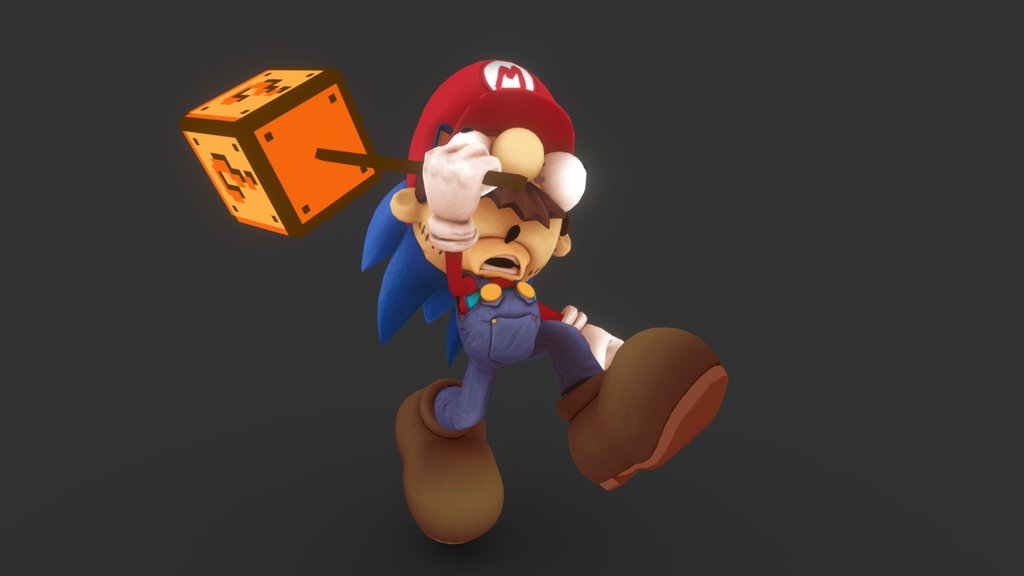 Mario the Hedgehog - Sketchfast7 - Final