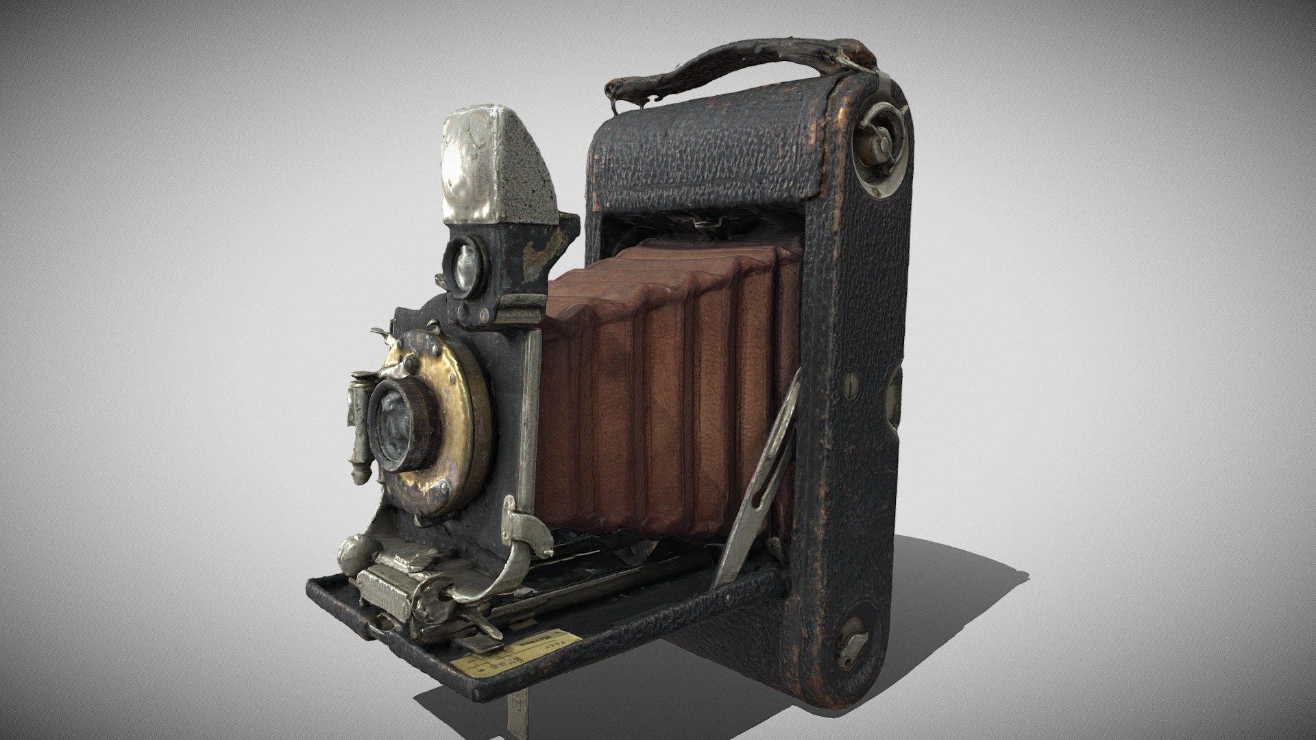 Kodak Pocket No3 E Camera circa 1912 - Download Free 3D model by Beer ...