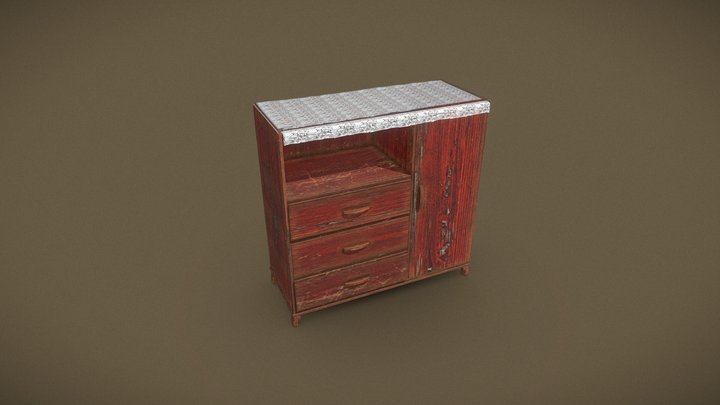 Cabinet 2 – Free 3D Model STL