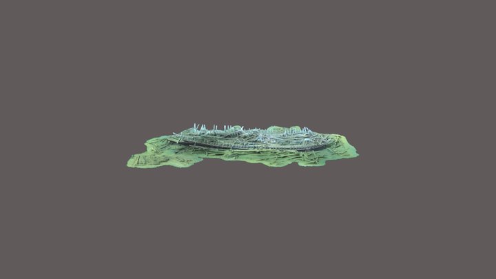 Shipwreck of Joskär 1, full version 3D Model
