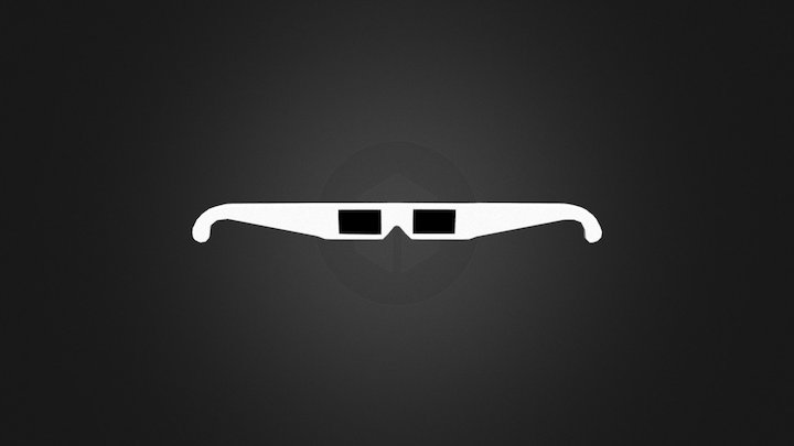 Eclipse Glasses 3D Model