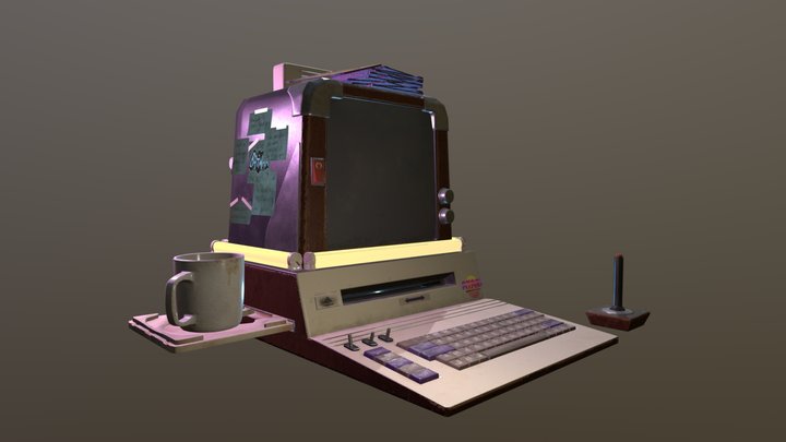 Ordinateur Silicon Valley - Mentor 3D Model