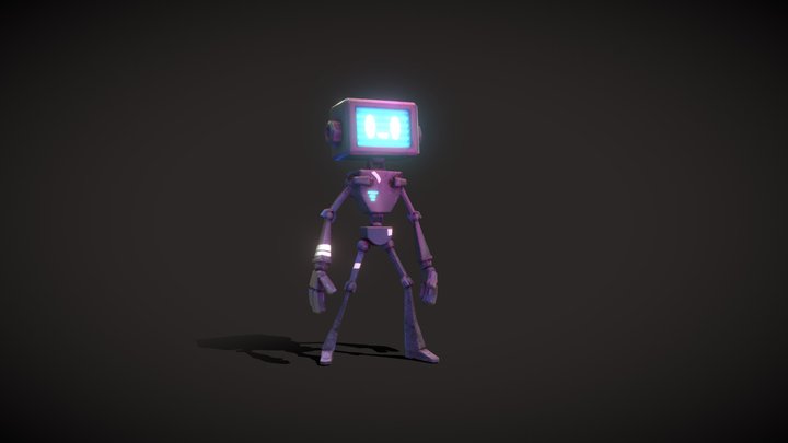 Robot B-09 3D Model
