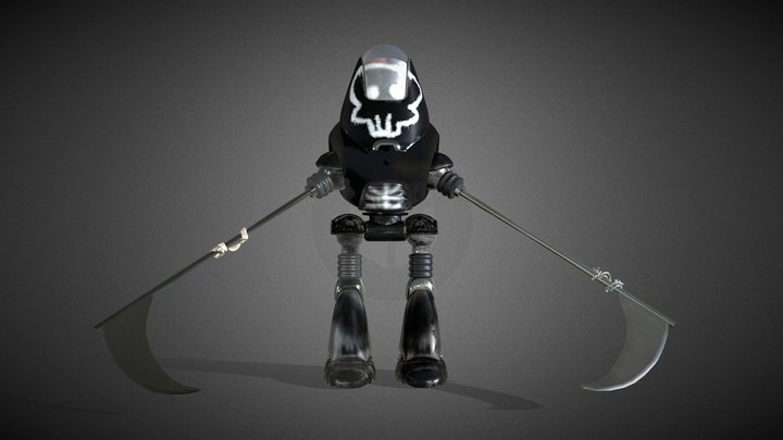 Fallout Protectron - Reapertron 3D Model