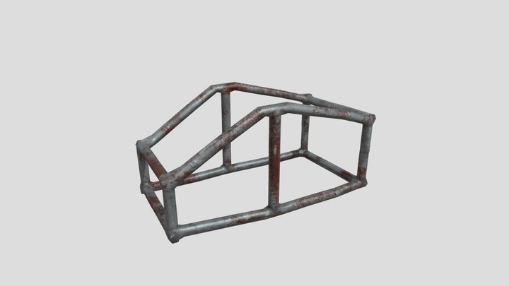 Roll Cage Mesh 3D Model
