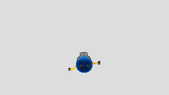 Minion Stuart – Fully Rigged by Levi