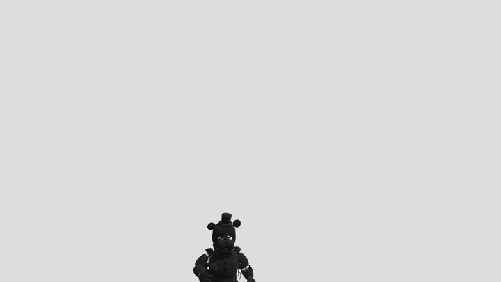 Withered golden freddy forsaken ar factory reset 3D Model