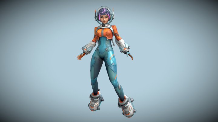 Juno in Overwatch2 3D Model