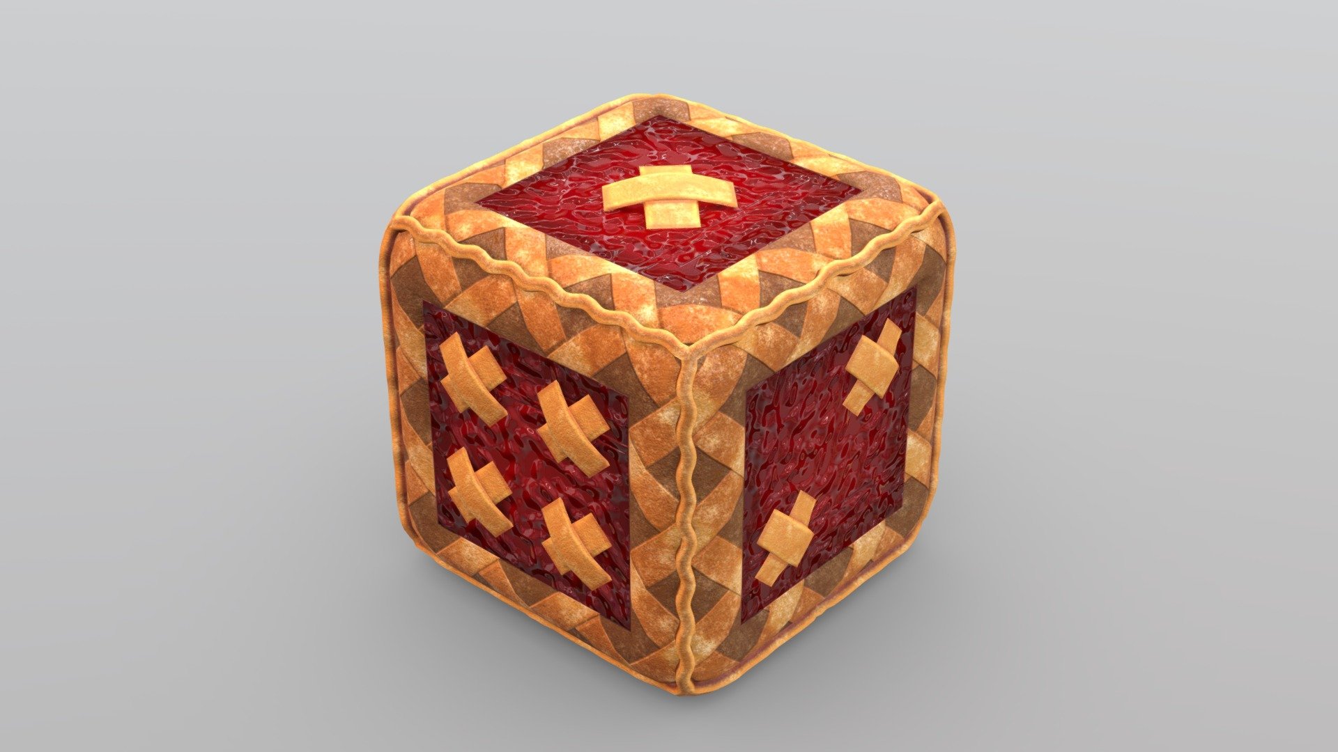 Pies Dice 3D model by pikaraptor [047c80c] Sketchfab