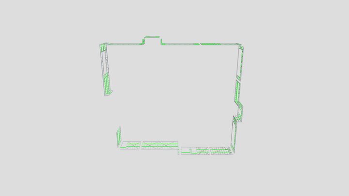 JB00068- Boxhill- Ground Floor Walls 3D Model