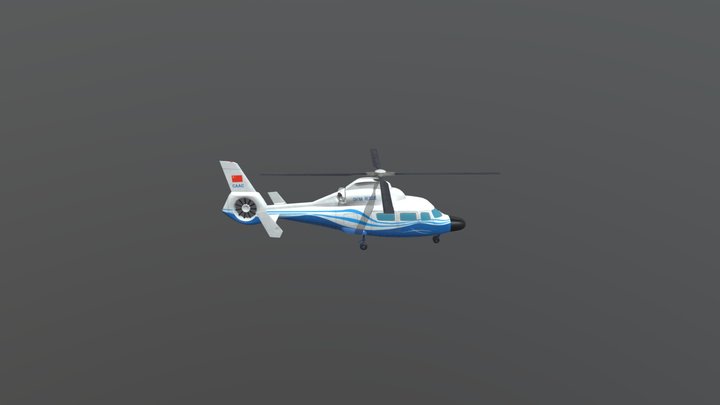 Chinese rescue plane 3D Model
