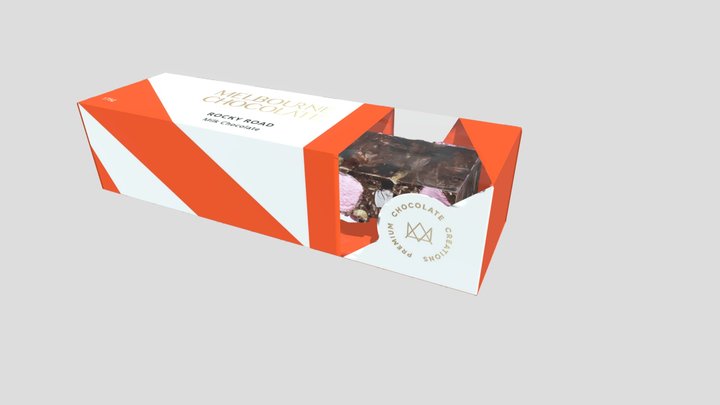 Melbourne Chocolate Box concept design 3D Model