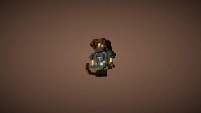 Archer Model 3D Model