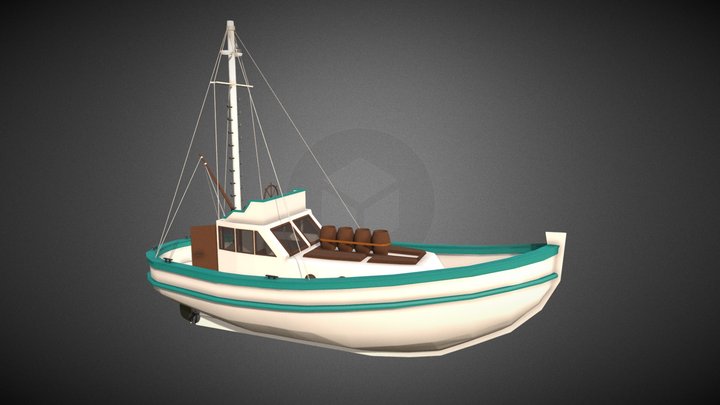 Ship 3D Model