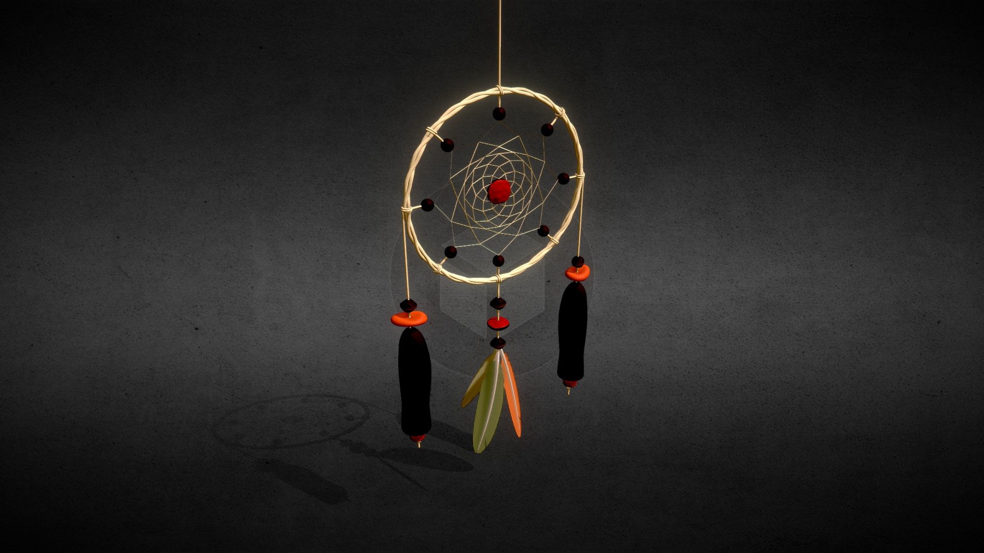 Dream Catcher - 3D model by seeco [047f4b9] - Sketchfab