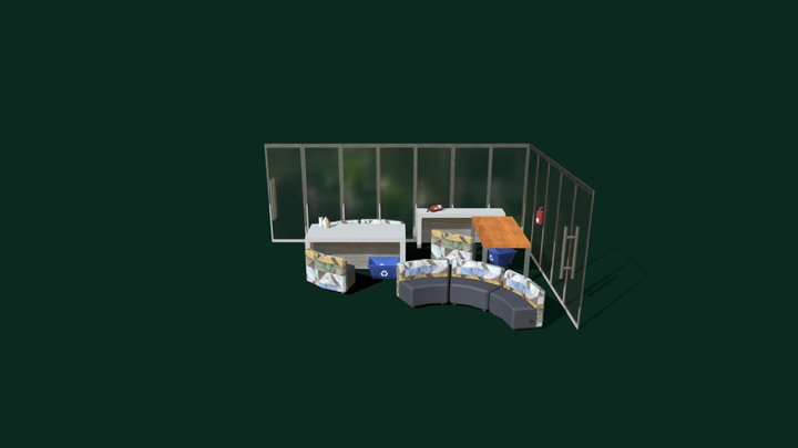 Collection of Props 3D Model