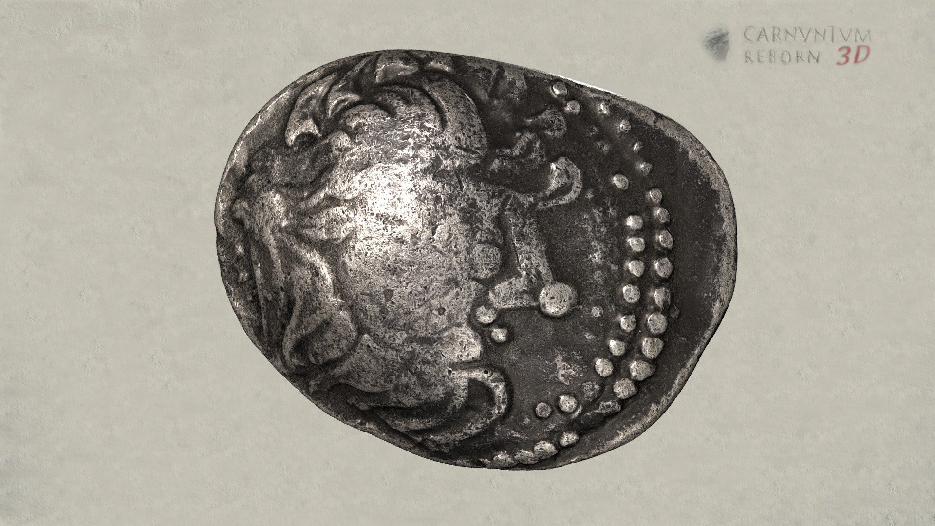 Tetradrachme — Sketchfab embed 3D viewer