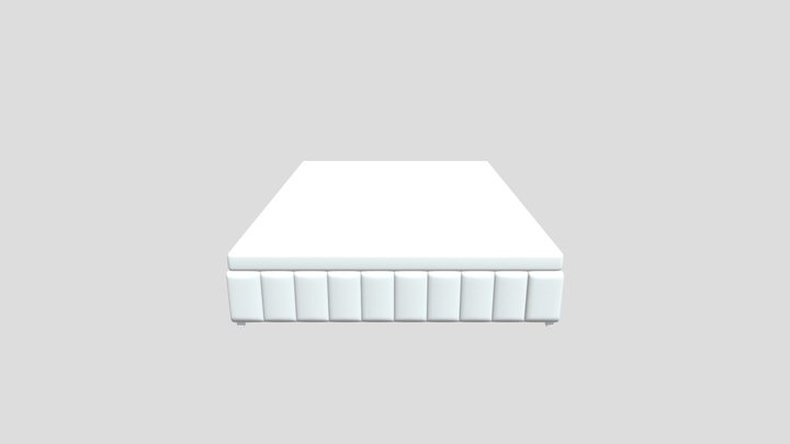 giường ngủ 3D Model
