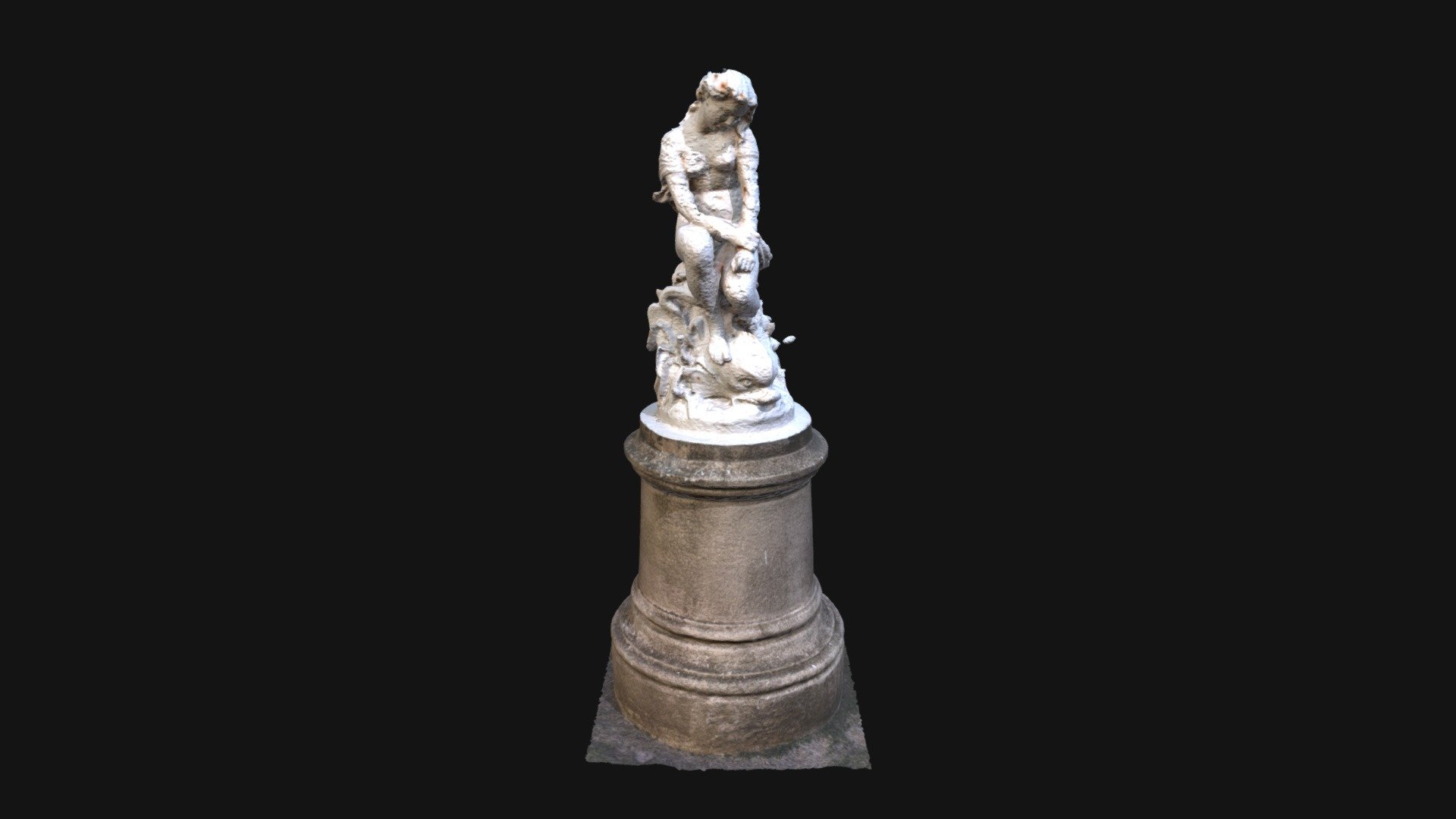 Argentino Hotel de Piriápolis Statue
