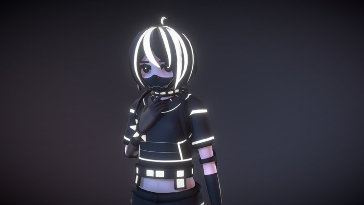 Hotaru (Original Character) 3D Model