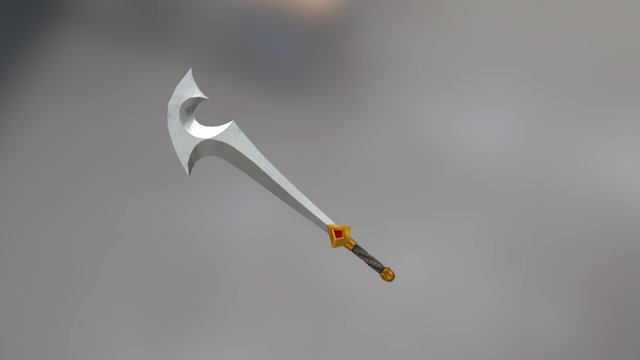 Styled Sword1 3D Model