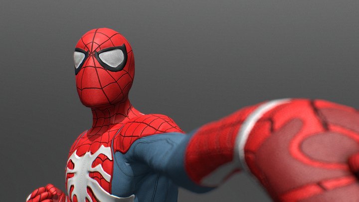 Spider-Man Advanced Suit 3D Model