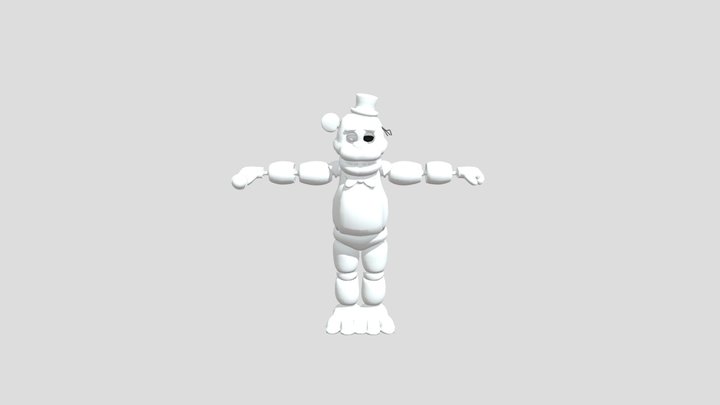 Demonja_ Golden_ Freddy 3D Model