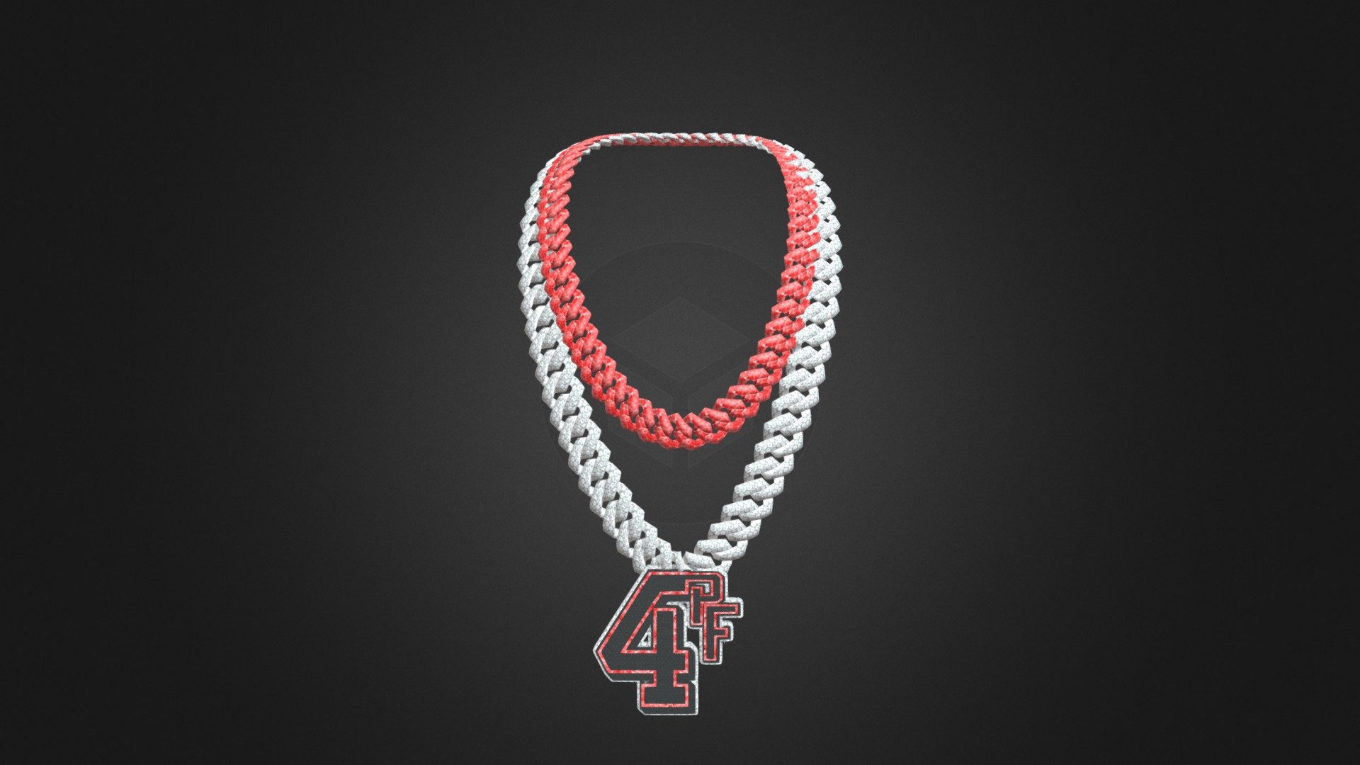 4PF Chain 3D Model By Hood Shop (@hoodshop) [0482e63], 42% OFF