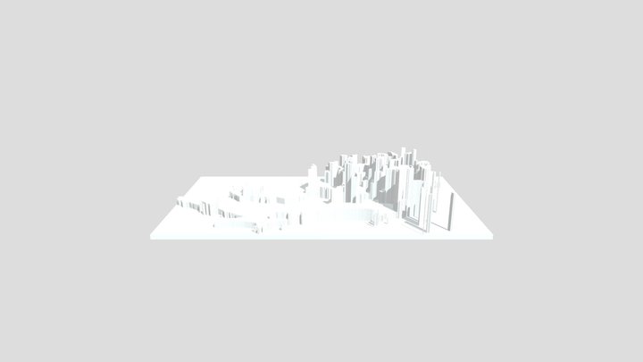 Bairros Rio 3D Model