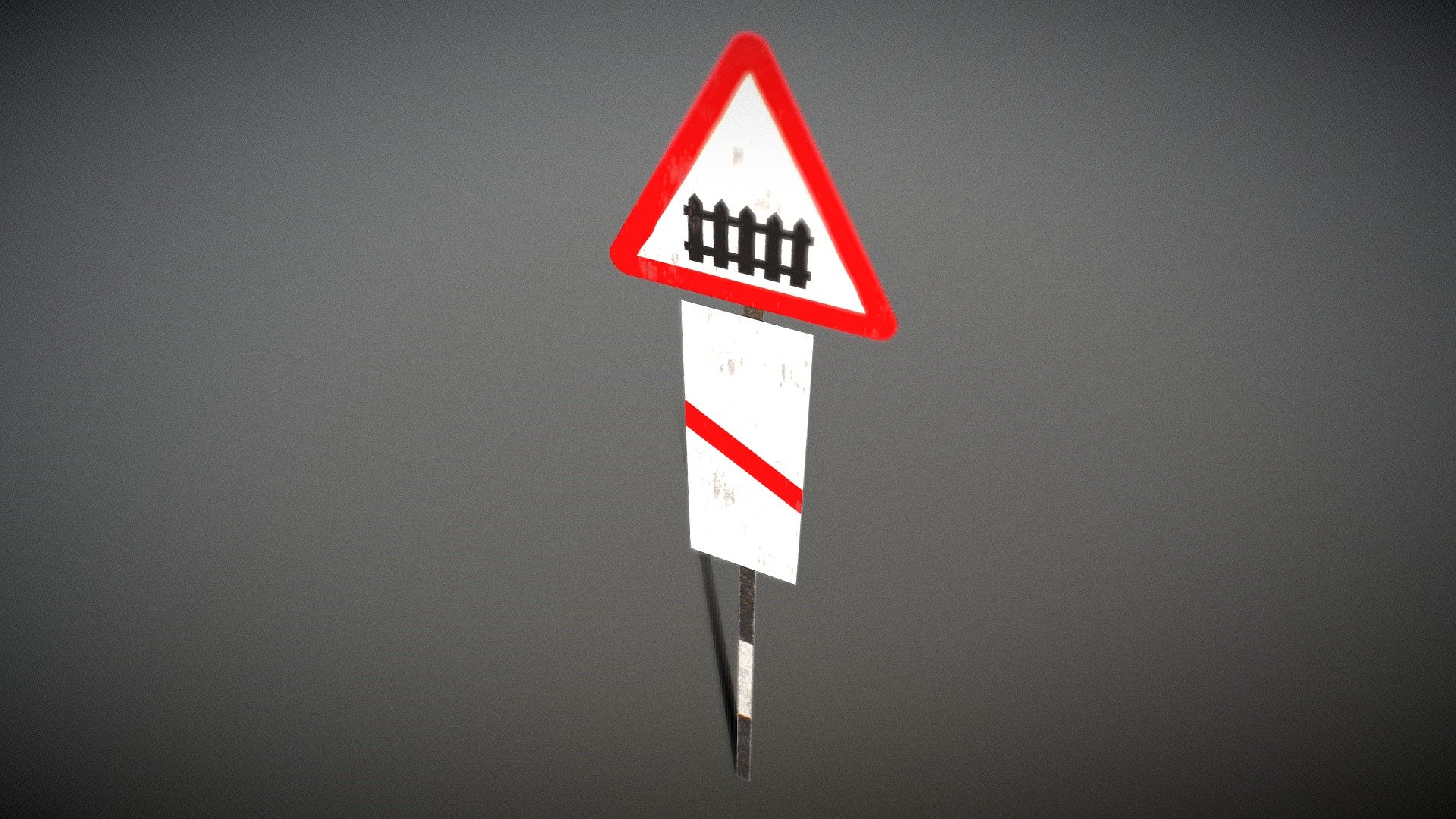 Guarded-level-crossing_Roadsign