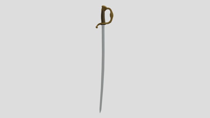 Assignment: Model Sword 3D Model